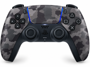 PS5 Controller Dark Gray Camouflage